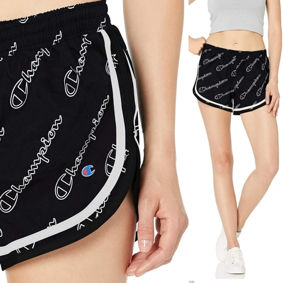Champion Pants - Champion Print Athletic Shorts